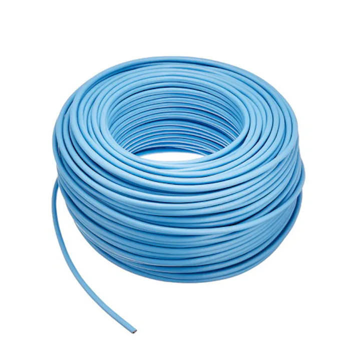 EU RoHS準拠 CAT5E STPケーブル 100m リール巻 ブルー メーカー在庫品