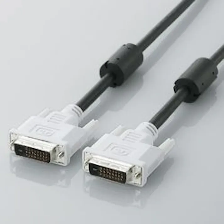 DVIデュアルリンクケーブル 1.0m DVI-D24pinオス-DVI-D24pinオス