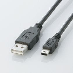 USB2.0ケーブル A-miniBタイプ 5.0m(ブラック) U2C-M50BK メーカー在庫品 パソコン・周辺機器 USB2.0ケーブル A-miniBタイプ 5.0m(ブラック) U2C-M50BK メーカー在庫品 パソコン・周辺機器
