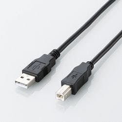 エコUSB2.0ケーブル A-Bタイプ エコ 5m ブラック U2C-JB50BK パソコン・周辺機器 エコUSB2.0ケーブル A-Bタイプ エコ 5m ブラック U2C-JB50BK パソコン・周辺機器
