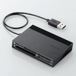 メモリリーダライタ USBハブ付 SD+MS+CF+XD ブラック MR-C24BK メーカー在庫品 外付けドライブ・ストレージ メモリリーダライタ USBハブ付 SD+MS+CF+XD ブラック MR-C24BK メーカー在庫品 外付けドライブ・ストレージ