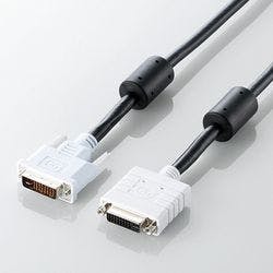 DVI アナログ延長ケーブル 1.0m CAC-DVIE10BK メーカー在庫品 パソコン・周辺機器 DVI アナログ延長ケーブル 1.0m CAC-DVIE10BK メーカー在庫品 パソコン・周辺機器