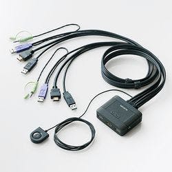フルHD対応 HDMI対応パソコン切替器 KVM-HDHDU2 メーカー在庫品 パソコン・周辺機器 フルHD対応 HDMI対応パソコン切替器 KVM-HDHDU2 メーカー在庫品 パソコン・周辺機器