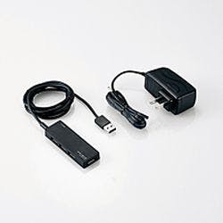 USBHUB2.0 AN4Sシリーズ ACアダプタ セルフパワー 4ポート ブラック パソコン・周辺機器 USBHUB2.0 AN4Sシリーズ ACアダプタ セルフパワー 4ポート ブラック パソコン・周辺機器