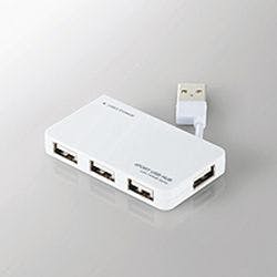 USBHUB2.0 ケーブル収納 バスパワー 4ポート ホワイト U2H-YKN4BWH パソコン・周辺機器 USBHUB2.0 ケーブル収納 バスパワー 4ポート ホワイト U2H-YKN4BWH パソコン・周辺機器