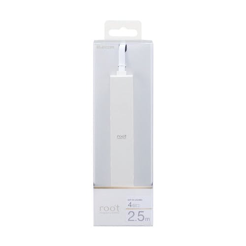 延長コード 電源タップ 2.5m 2ピン 4個口 ホコリ防止シャッター付 白 メーカー在庫品 電源ケーブル・延長コード 延長コード 電源タップ 2.5m 2ピン 4個口 ホコリ防止シャッター付 白 メーカー在庫品 電源ケーブル・延長コード