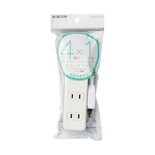 延長コード 電源タップ 1m 2ピン 4個口 スタンダード 絶縁キャップ付 スイ メーカー在庫品 電源ケーブル・延長コード 延長コード 電源タップ 1m 2ピン 4個口 スタンダード 絶縁キャップ付 スイ メーカー在庫品 電源ケーブル・延長コード