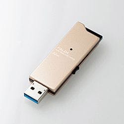 USBメモリー USB3.0対応 スライド式 高速 DAU 32GB ゴールド メーカー在庫品 記録メディア・記録媒体 USBメモリー USB3.0対応 スライド式 高速 DAU 32GB ゴールド メーカー在庫品 記録メディア・記録媒体