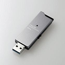 USBメモリー USB3.0対応 スライド式 高速 DAU 64GB ブラック メーカー在庫品 記録メディア・記録媒体 USBメモリー USB3.0対応 スライド式 高速 DAU 64GB ブラック メーカー在庫品 記録メディア・記録媒体