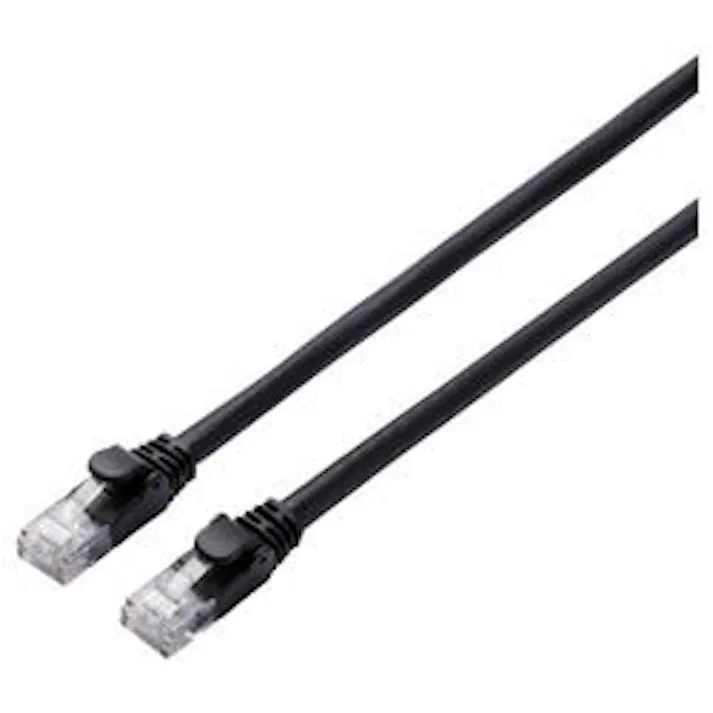 LANケーブル CAT6A スタンダード 5m ブラック LD-GPA BK5 メーカー在庫品