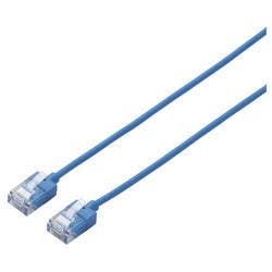 LANケーブル CAT6A スーパースリム 0.5m ブルー LD-GPASS BU05 メーカー在庫品 パソコン・周辺機器 LANケーブル CAT6A スーパースリム 0.5m ブルー LD-GPASS BU05 メーカー在庫品 パソコン・周辺機器