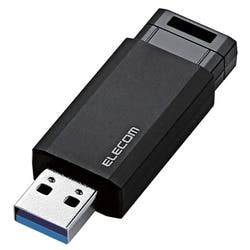 USBメモリ USB3.1 Gen1 ノック式 オートリターン機能 64GB ブラック メーカー在庫品 記録メディア・記録媒体 USBメモリ USB3.1 Gen1 ノック式 オートリターン機能 64GB ブラック メーカー在庫品 記録メディア・記録媒体