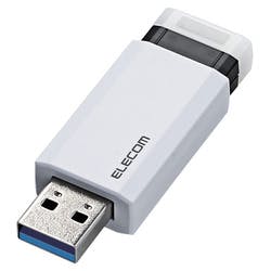 USBメモリ USB3.1 Gen1 ノック式 オートリターン機能 64GB ホワイト メーカー在庫品 記録メディア・記録媒体 USBメモリ USB3.1 Gen1 ノック式 オートリターン機能 64GB ホワイト メーカー在庫品 記録メディア・記録媒体