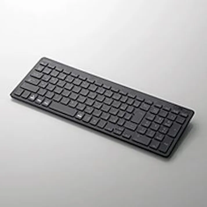 Bluetoothキーボード パンタグラフ 薄型 コンパクト TK-FBP101BK