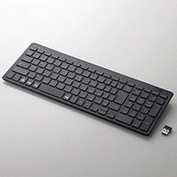 ワイヤレスコンパクトキーボード パンタグラフ式 薄型 ブラック メーカー在庫品 マウス・キーボード・入力機器 ワイヤレスコンパクトキーボード パンタグラフ式 薄型 ブラック メーカー在庫品 マウス・キーボード・入力機器