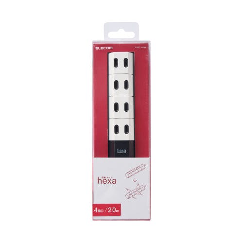 延長コード 電源タップ 2m 2ピン 4個口 回転型デザインタップ 白 メーカー在庫品 電源ケーブル・延長コード 延長コード 電源タップ 2m 2ピン 4個口 回転型デザインタップ 白 メーカー在庫品 電源ケーブル・延長コード