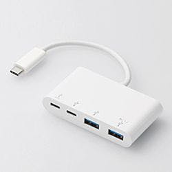USBHUB USB3.1(Gen2) PD対応 Type-Cコネクタ バスパワー ホワイト メーカー在庫品 パソコン・周辺機器 USBHUB USB3.1(Gen2) PD対応 Type-Cコネクタ バスパワー ホワイト メーカー在庫品 パソコン・周辺機器