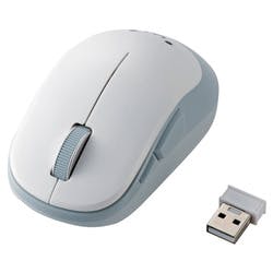 BlueLEDマウス EPRIM 無線 5ボタン ホワイト M-DY13DBWH 目安在庫=△ マウス・キーボード・入力機器 BlueLEDマウス EPRIM 無線 5ボタン ホワイト M-DY13DBWH 目安在庫=△ マウス・キーボード・入力機器