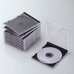 CD DVDプラケース 1枚収納 10パック ブラック CCD-JSCN10BK メーカー在庫品 パソコン・周辺機器 CD DVDプラケース 1枚収納 10パック ブラック CCD-JSCN10BK メーカー在庫品 パソコン・周辺機器