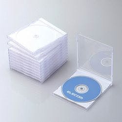 CD DVDプラケース 1枚収納 10パック ホワイト CCD-JSCN10WH メーカー在庫品 パソコン・周辺機器 CD DVDプラケース 1枚収納 10パック ホワイト CCD-JSCN10WH メーカー在庫品 パソコン・周辺機器