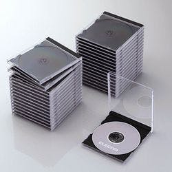 CD DVD�v���P�[�X 1�����[ 30�p�b�N �u���b�N CCD-JSCN30BK �p�\�R���E���Ӌ@��