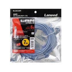 LAN�P�[�u�� CAT6 ���� 7m �u���[ LD-GPN BU7 �p�\�R���E���Ӌ@��