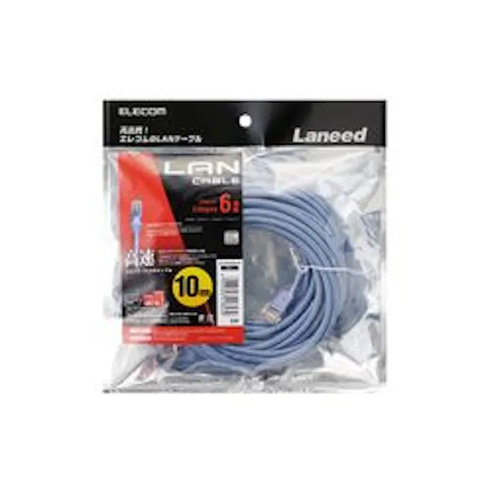 LANケーブル CAT6 準拠 10m ブルー LD-GPN BU10 メーカー在庫品