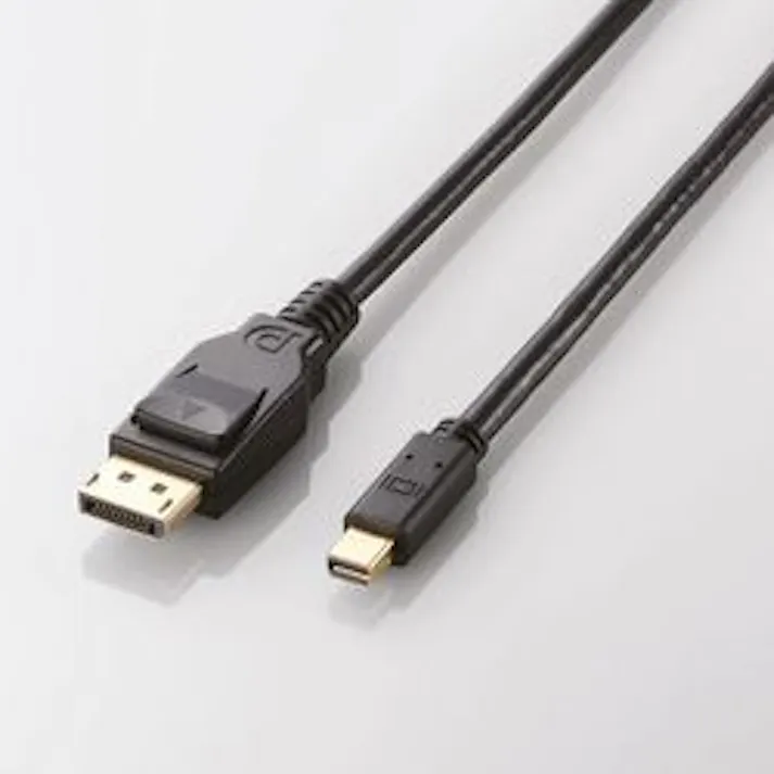 miniディスプレイポートケーブル ver1.2 1.5m ブラック メーカー在庫品