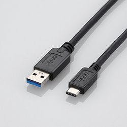 USB3.1ケーブル A-Cタイプ ノーマル 0.5m ブラック USB3-AC05BK パソコン・周辺機器 USB3.1ケーブル A-Cタイプ ノーマル 0.5m ブラック USB3-AC05BK パソコン・周辺機器