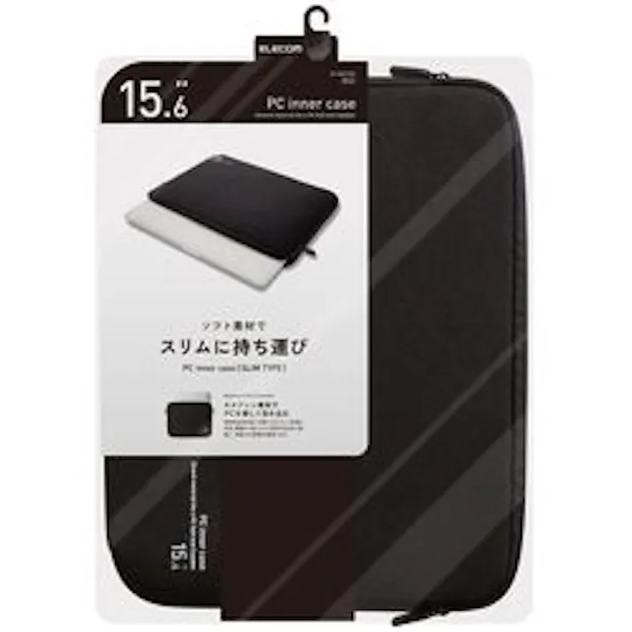 PC用インナーバッグ ネオプレン 15.6インチ ブラック BM-IBNP15BK