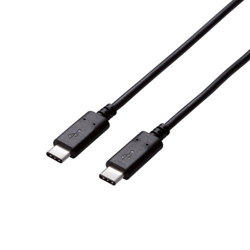 USB2.0ケーブル(Type-C-TypeC) 3m ブラック パソコン・周辺機器 USB2.0ケーブル(Type-C-TypeC) 3m ブラック パソコン・周辺機器