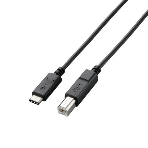 USB2.0ケーブル C-Bタイプ 認証品 3A出力 1.0m ブラック U2C-CB10NBK パソコン・周辺機器 USB2.0ケーブル C-Bタイプ 認証品 3A出力 1.0m ブラック U2C-CB10NBK パソコン・周辺機器