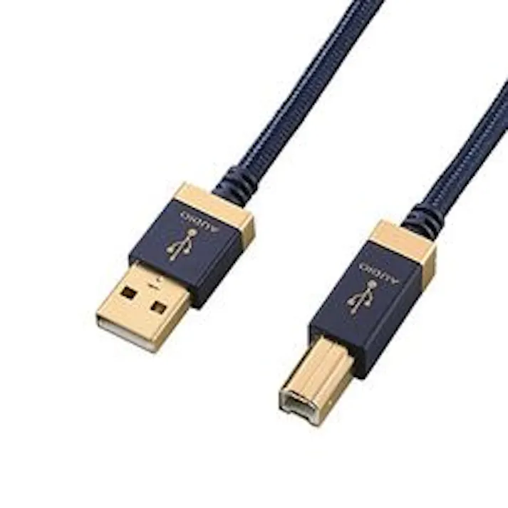 AVケーブル 音楽伝送 A-Bケーブル USB2.0 1.0m DH-AB10