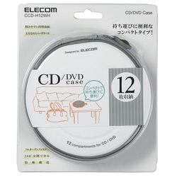CD DVDケース セミハード ファスナー付 12枚入 ホワイト CCD-H12WH パソコン・周辺機器 CD DVDケース セミハード ファスナー付 12枚入 ホワイト CCD-H12WH パソコン・周辺機器