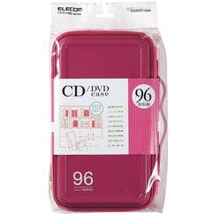 CD DVDケース セミハード ファスナー付 96枚入 ピンク CCD-H96PN パソコン・周辺機器 CD DVDケース セミハード ファスナー付 96枚入 ピンク CCD-H96PN パソコン・周辺機器