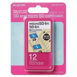 メモリカードケース インデックス台紙 SD6枚+microSD6枚 ピンク メーカー在庫品 パソコン・周辺機器 メモリカードケース インデックス台紙 SD6枚+microSD6枚 ピンク メーカー在庫品 パソコン・周辺機器