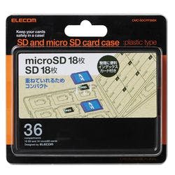 メモリカードケース インデックス台紙 SD18枚+microSD18枚 ブラック メーカー在庫品 パソコン・周辺機器 メモリカードケース インデックス台紙 SD18枚+microSD18枚 ブラック メーカー在庫品 パソコン・周辺機器