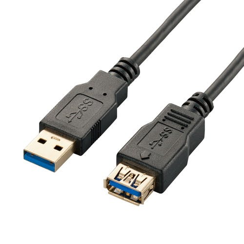 極細USB3.0延長ケーブル(A-A) 2.0m ブラック USB3-EX20BK メーカー在庫品 パソコン・周辺機器 極細USB3.0延長ケーブル(A-A) 2.0m ブラック USB3-EX20BK メーカー在庫品 パソコン・周辺機器