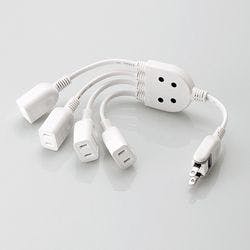延長コード 電源タップ 0.2m 2ピン 4個口 ACアダプタを4個つなげるケーブル メーカー在庫品 電源ケーブル・延長コード 延長コード 電源タップ 0.2m 2ピン 4個口 ACアダプタを4個つなげるケーブル メーカー在庫品 電源ケーブル・延長コード