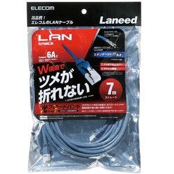 c܂h~LANP[u(Cat6A) 7.0m u[ LD-GPAT BU70 p\REӋ@