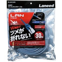 c܂h~LANP[u(Cat6A) 30.0m u[ LD-GPAT BU300 p\REӋ@