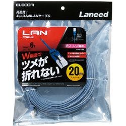 �c���܂�h�~�X����LAN�P�[�u��(Cat6) 20.0m �u���[ LD-GPST BU200 �p�\�R���E���Ӌ@��