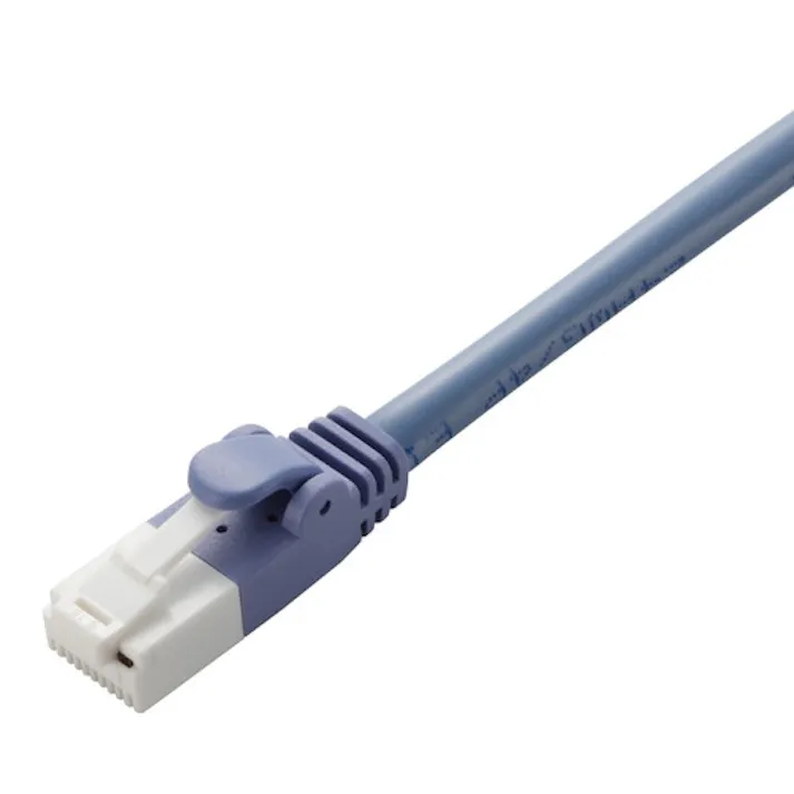 ツメ折れ防止LANケーブル(Cat5E) 5.0m ブルー LD-CTT BU50