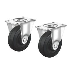 汎用キャスター 75mm径 2個セット (固定) メーカー在庫品 オフィス家具 汎用キャスター 75mm径 2個セット (固定) メーカー在庫品 オフィス家具