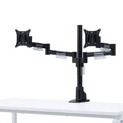 水平多関節液晶モニタアーム(左右2面) CR-LA1502BK メーカー在庫品 オフィス家具 水平多関節液晶モニタアーム(左右2面) CR-LA1502BK メーカー在庫品 オフィス家具