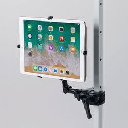 9.7~13インチ対応iPad・タブレット用支柱取付けアーム CR-LATAB27 メーカー在庫品 オフィス家具 9.7~13インチ対応iPad・タブレット用支柱取付けアーム CR-LATAB27 メーカー在庫品 オフィス家具