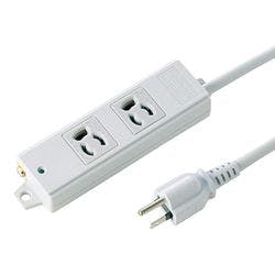 工事物件タップ TAP-KE2-5 電源ケーブル・延長コード 工事物件タップ TAP-KE2-5 電源ケーブル・延長コード
