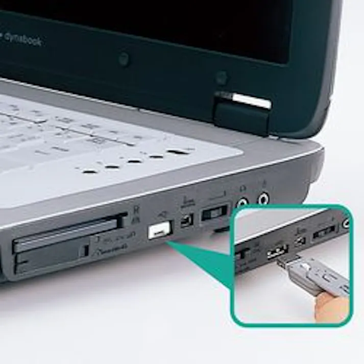SL-46-W USBコネクタ取付けセキュリティ