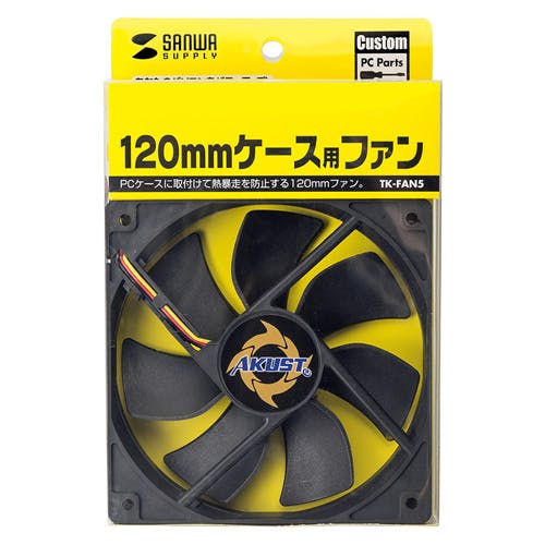 120mmケース用ファン TK-FAN5 メーカー在庫品 パソコン・周辺機器 120mmケース用ファン TK-FAN5 メーカー在庫品 パソコン・周辺機器