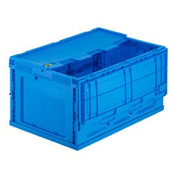 折りたたみコンテナ 75リットルふた付き メーカー在庫品 オフィス家具 折りたたみコンテナ 75リットルふた付き メーカー在庫品 オフィス家具